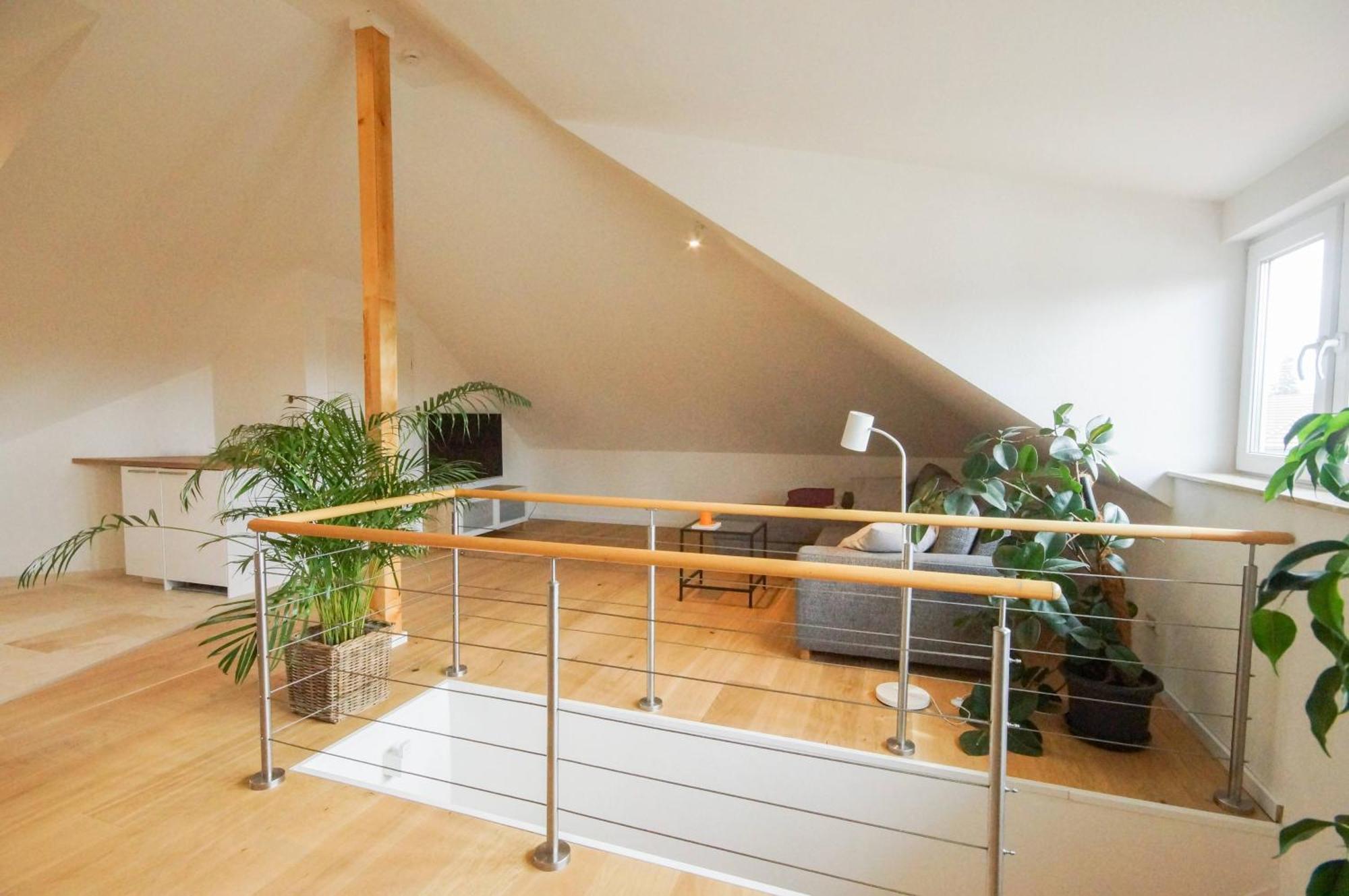 Modernes Und Helles Apartment Im Loft Stil Хайдельберг Экстерьер фото