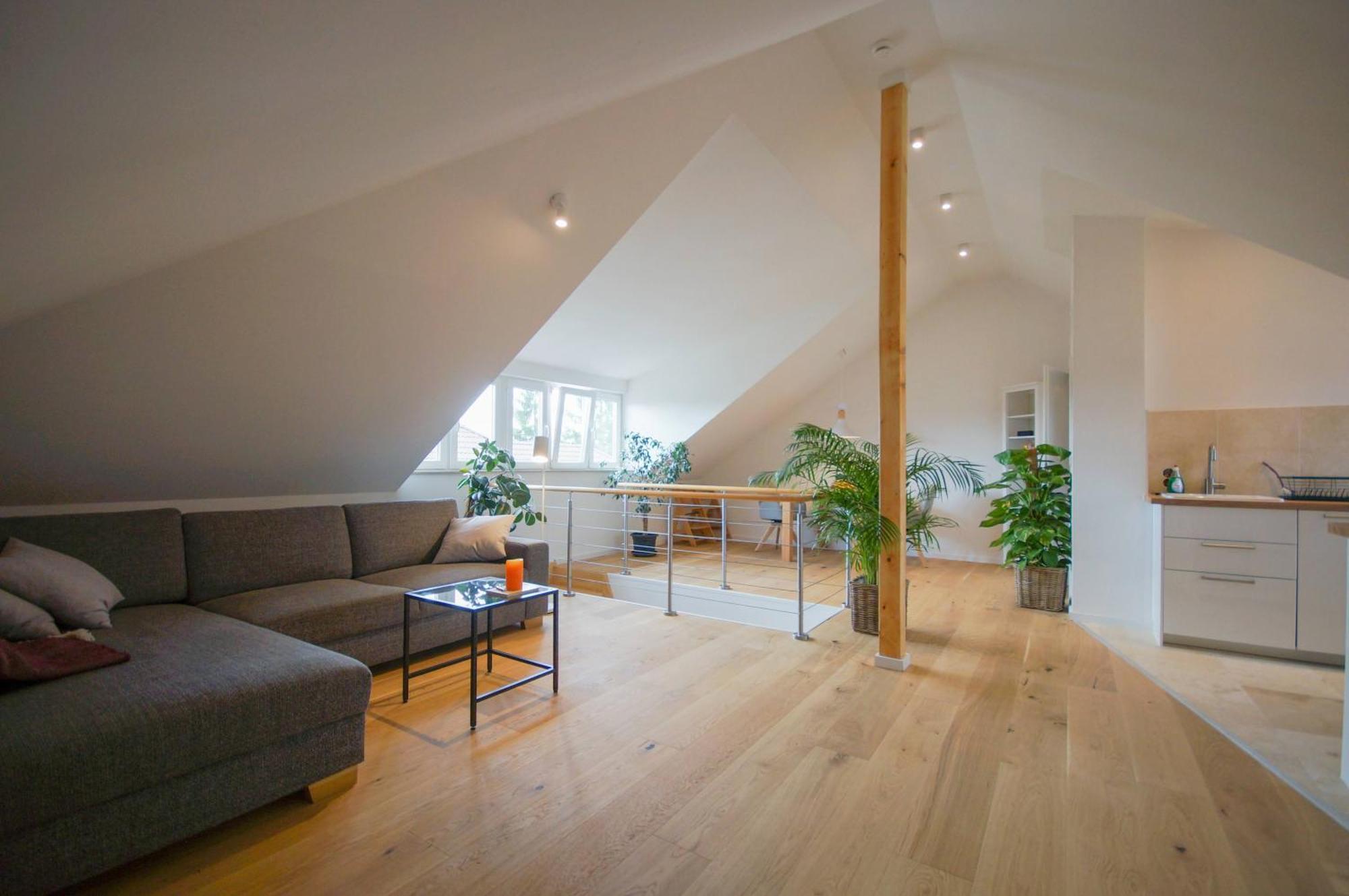Modernes Und Helles Apartment Im Loft Stil Хайдельберг Экстерьер фото