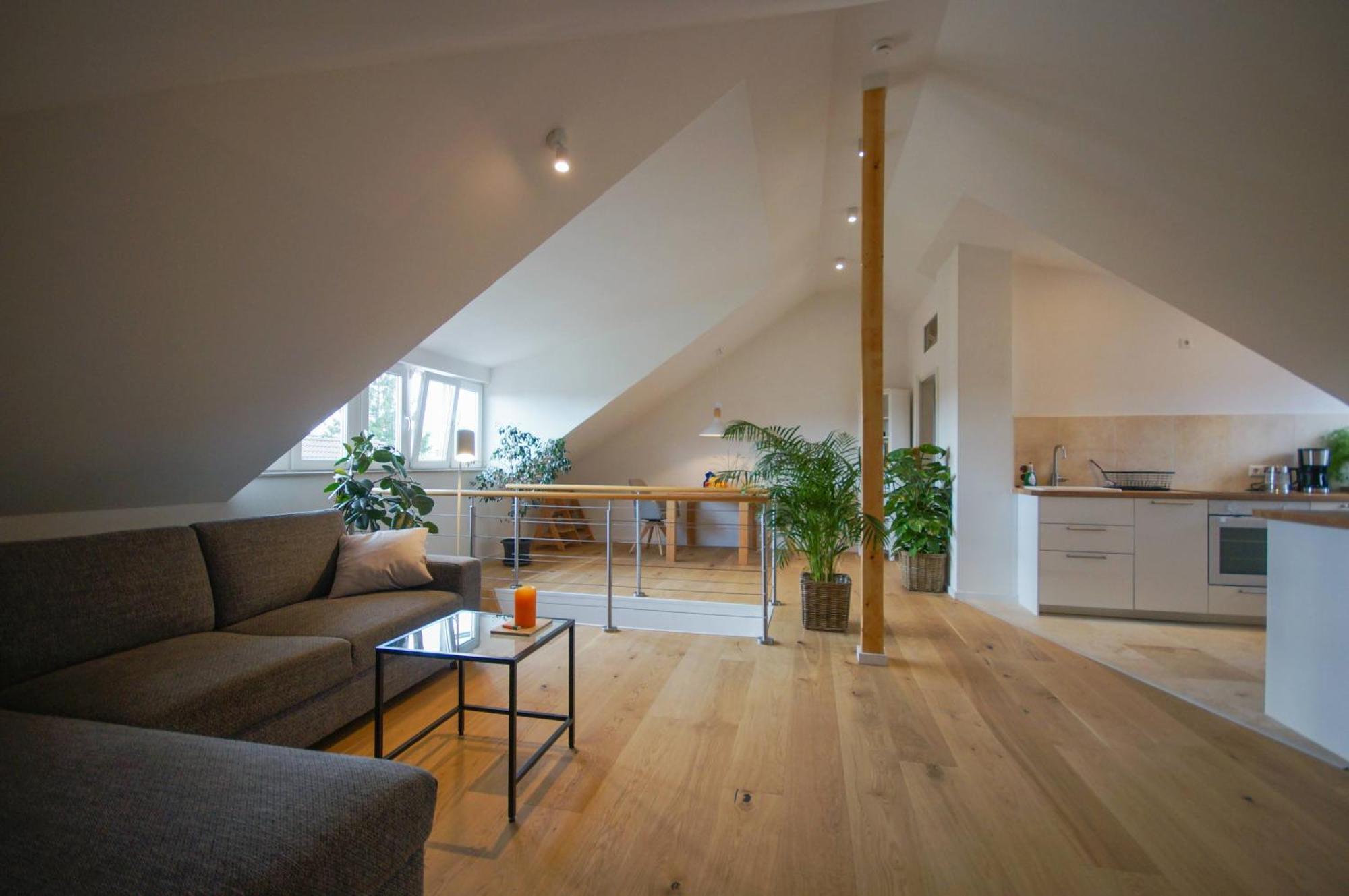 Modernes Und Helles Apartment Im Loft Stil Хайдельберг Экстерьер фото