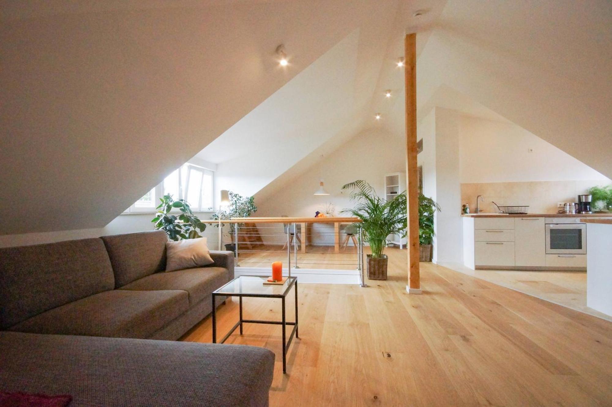 Modernes Und Helles Apartment Im Loft Stil Хайдельберг Экстерьер фото